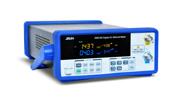 3MHz/6MHz Digital AC Millivoltmeter